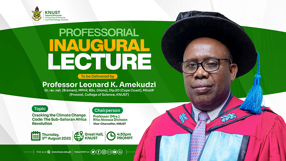 Professorial Inaugural Lecture by Professor Leonard K. Amekudzi Kwame